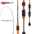 Skmially carbon ul spinning rod 1.8m 1.68m0.8-5g ultralight spinning rods ultra light casting spinning fishing rod vara de pesca