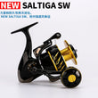 New Madmouse Japan Made Saltiga SW4000XG SW6000HG SW10000HG Spinning Jigging Reel Spinning reel 12BB Alloy reel 35kgs drag power