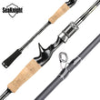 SeaKnight Falcon 1.98M 2.1M 2.4M Fishing Rod 2 Tips UL/L/ML/M/MH Power 2 Sections Carbon Rod Spinning Casting Rod Fishing Tackle