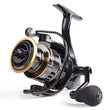 New Fishing Reel HE1000-7000 Max Drag 10kg Reel Fishing 5.2:1 High Speed Metal Spool Spinning Reel Saltwater Reel