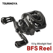 TSURINOYA BFS Casting Fishing Reel DARK WOLF 50 Ultralight 151g Shallow Spool Trout Ajing Carbon Saltwater Baitcasting Lure Reel